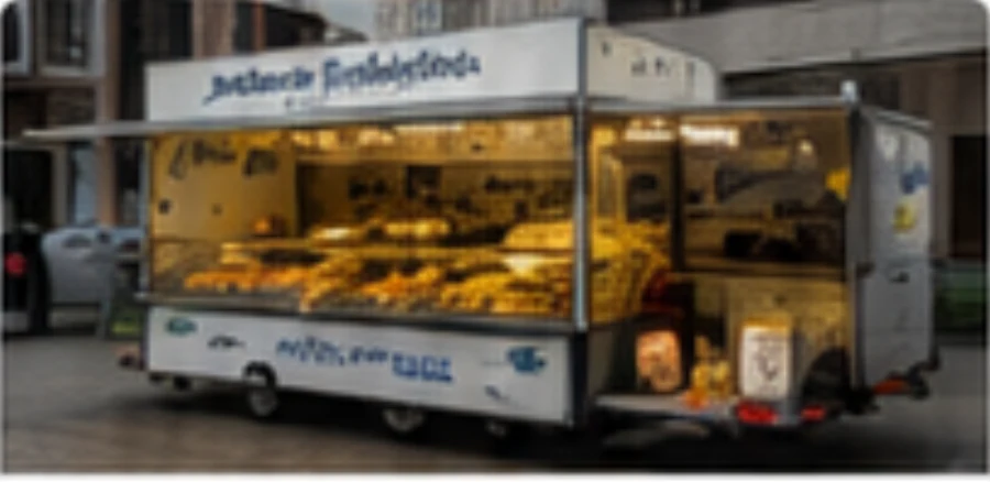Mobiler Fischverkauf am Standort Muster-Hafen